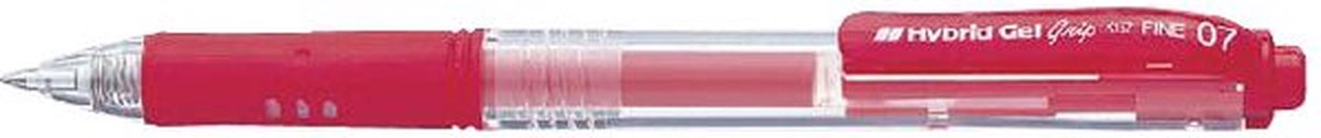 Gelschrijver Pentel K157 medium rood | 12 stuks